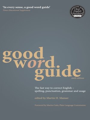 cover image of Good Word Guide
